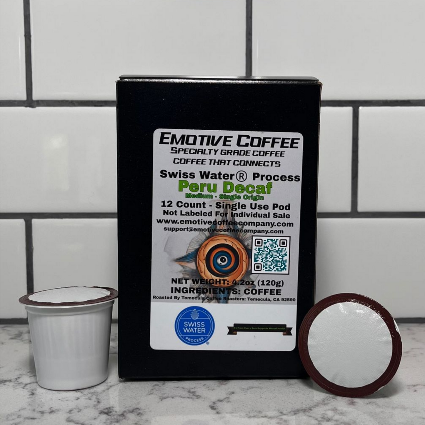 Peru Decaf - Single Use Pods - Emotive Coffee Company