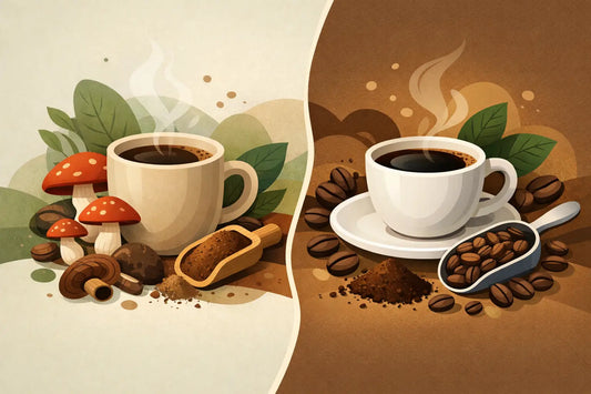 Mushroom Coffee Versus Regular Coffee