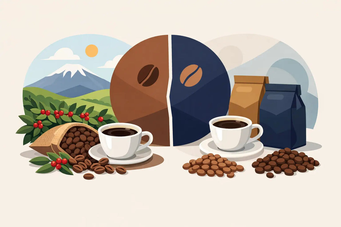 Single Origin Versus Blend Coffee, Explained