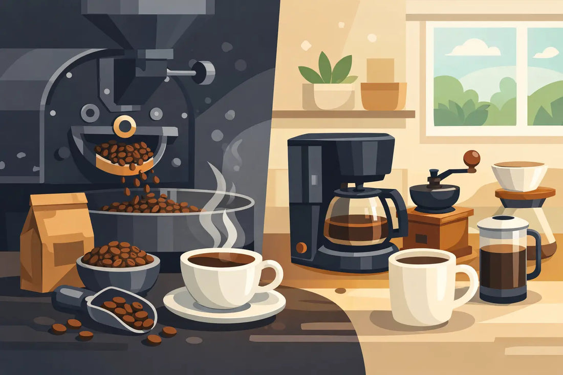 Does Fresh Roasted Coffee Taste Better at Home?