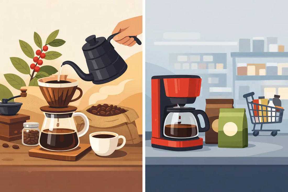 Specialty Coffee Versus Supermarket Coffee
