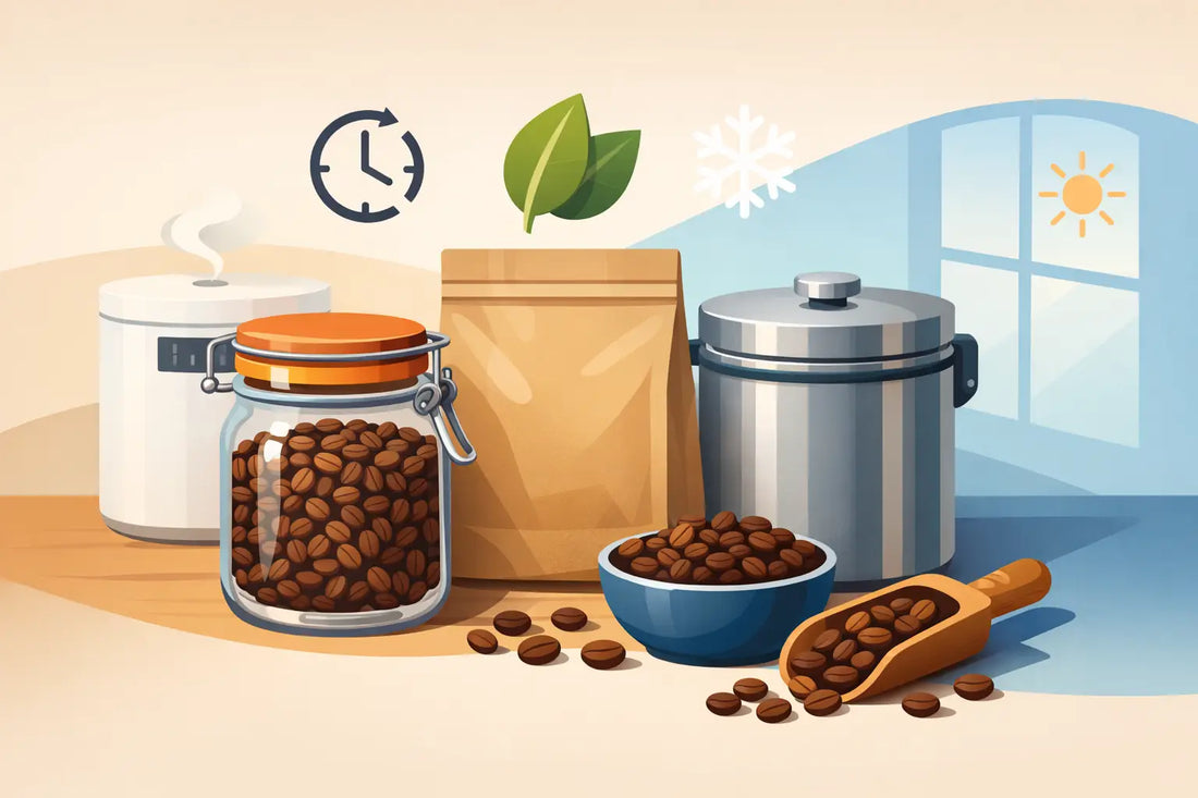 How to Store Roasted Coffee for Lasting Flavor