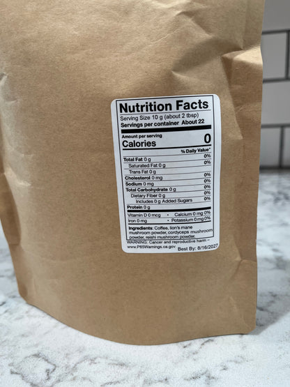 Coffee with Mushrooms Medium Roast - Emotive Coffee Company