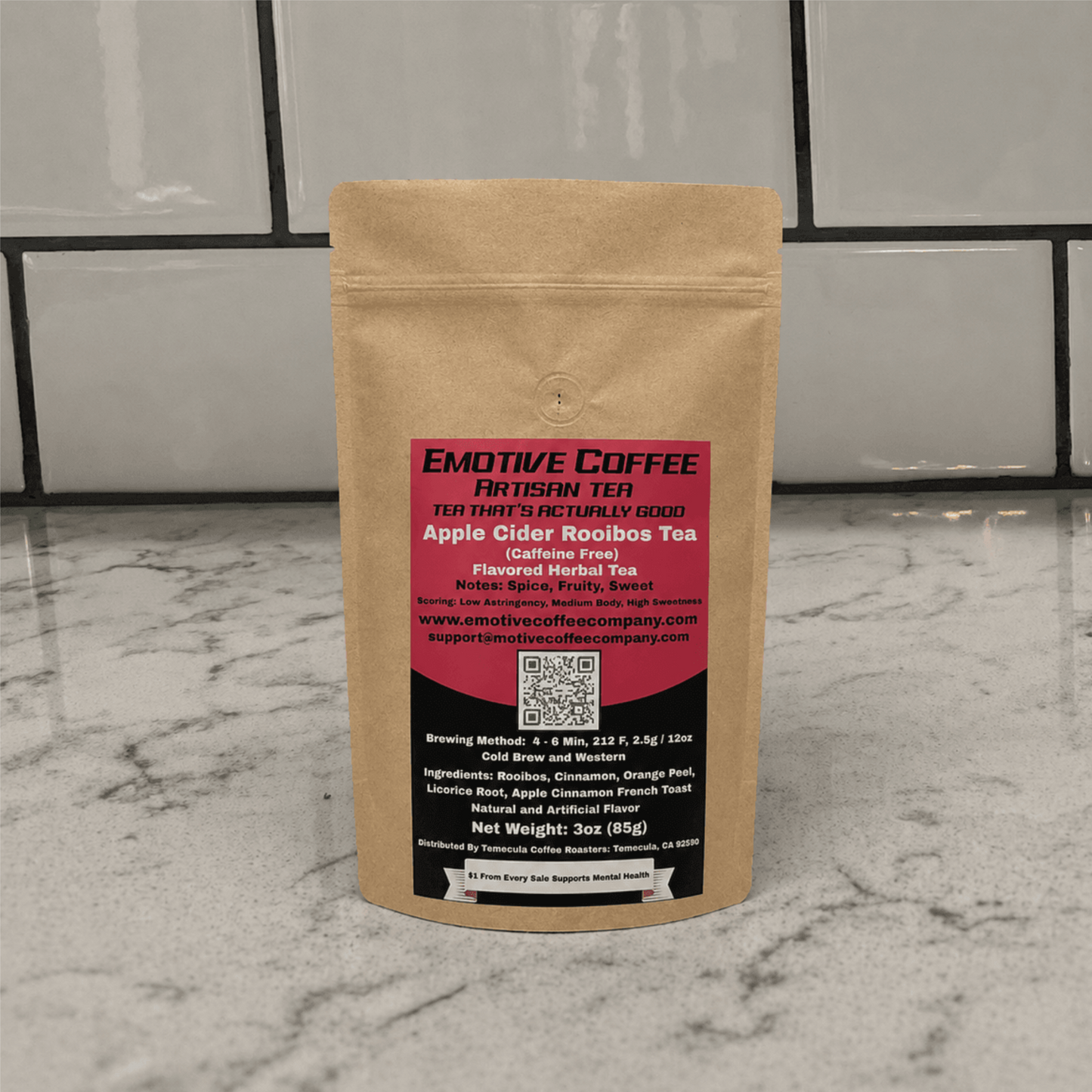 Apple Cider Rooibos (Caffeine Free) - Emotive Coffee Company