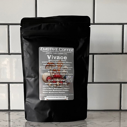 Vivace Instant Coffee (W/Mushrooms) - Emotive Coffee Company
