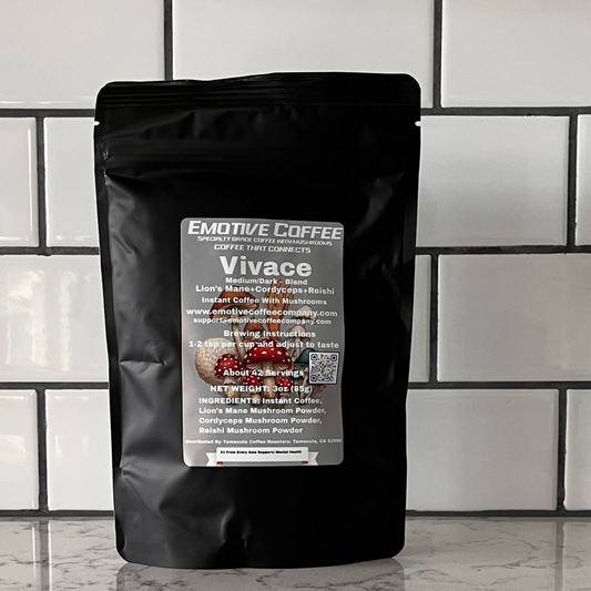 Vivace Instant Coffee (W/Mushrooms) - Emotive Coffee Company