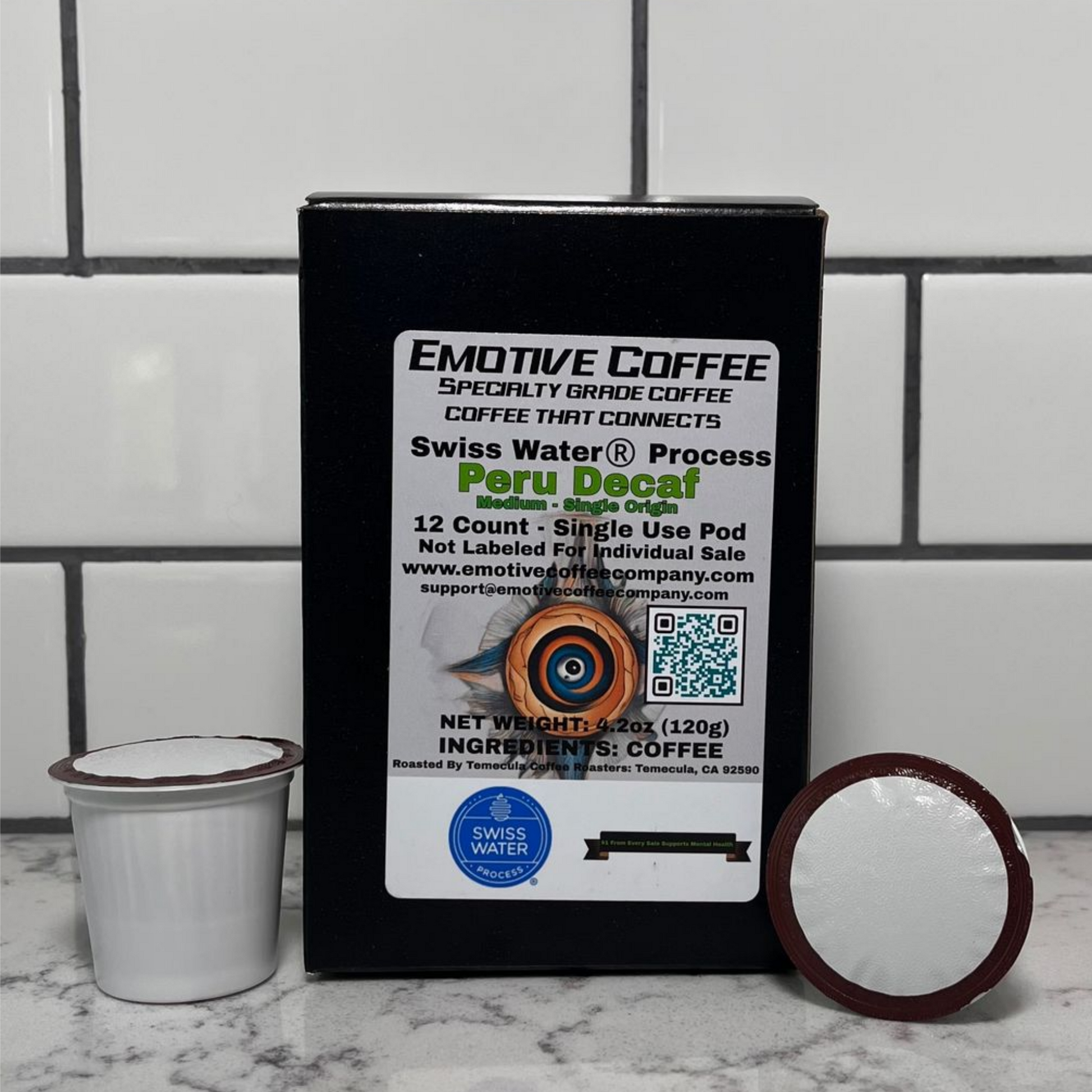 Peru Decaf - Single Use Pods - Emotive Coffee Company